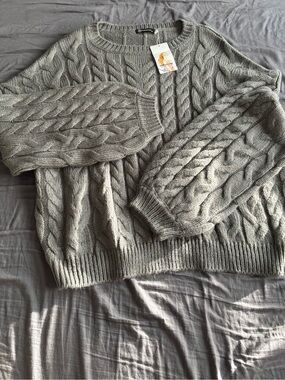 NWT PrettyGarden Sweater - Light Gray